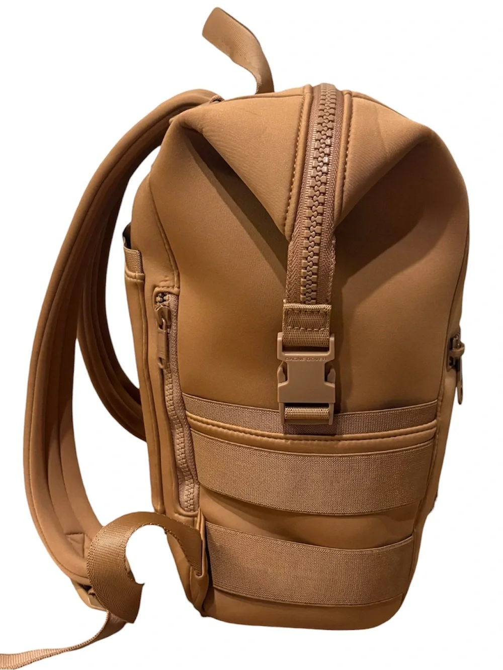 Dagne Dover Indi Neoprene Diaper Backpack Large Camel Brown